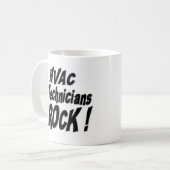 HVAC Technicians Rock! Mok (Voorkant links)