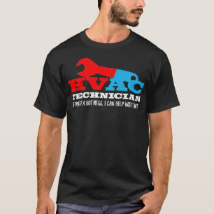 HVAC-technicus als u een hot-maaltijd gebruikt, ka T-shirt