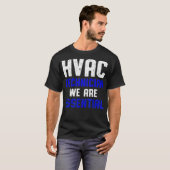 HVAC-technicus Funny HVAC Tech T-shirt (Voorkant volledig)