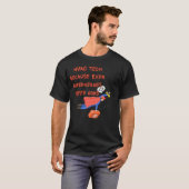 HVAC-technicus Grappig Shirt – Omdat zelfs superhe (Voorkant volledig)