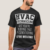 HVAC Technicus Grappige HVAC Tech Premium _8 T-shirt (Voorkant)