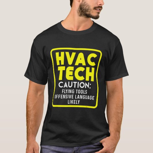 HVAC-technicus HVAC Tech 22 T-shirt (Voorkant)