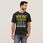 Hvac-technicus Hvac Tech 2 T-shirt (Voorkant volledig)