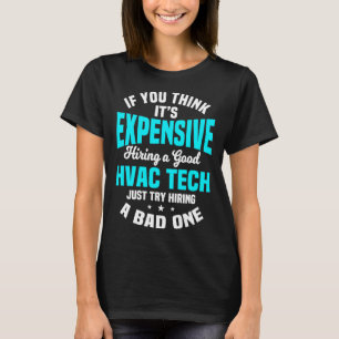 HVAC-technicus Service HVACR-technicus monteur Ins T-shirt