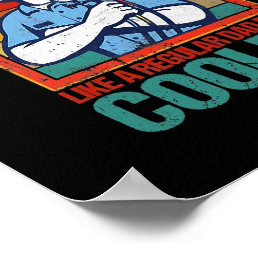 HVAC-vader, koeler Funny HVAC-technicus vader Poster (Hoek)