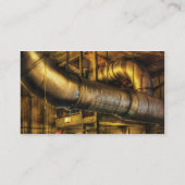 HVAC - Waar de buizen gaan Visitekaartje (Achterkant)