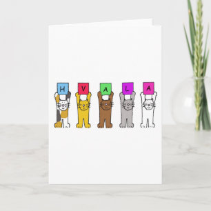 Hvala Bedankt Servisch Kroatisch Bosnisch Slovenië