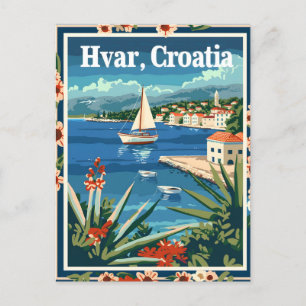 Hvar Kroatië Briefkaart