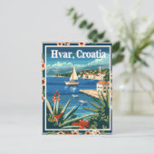 Hvar Kroatië Briefkaart (Staand voorkant)