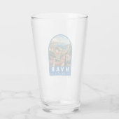 Hvar Kroatië Reizen Kunst Vintage Glas (Achterkant)