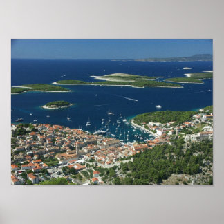 Hvar Pakleni otoci Hrvatska Poster