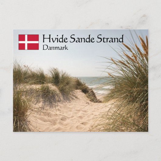 Hvide Sande Denmark Briefkaart (Voorkant)