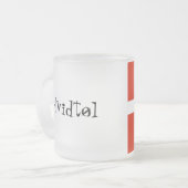 Hvidtøl Matglas Koffiemok (Voorkant links)