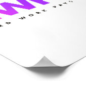 Hw Hard Work Pays Off Pastel Motivational Poster (Hoek)