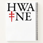 HWA-NE Cahier Blanc 6/25 (Dos)