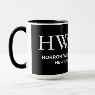 HWA-NE logo mok, zwart 6/25 Mok