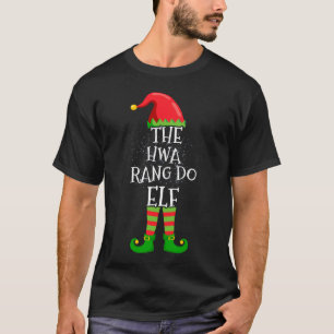 Hwa Rang Do Elf Familie Matching Kerstgroep T-shirt