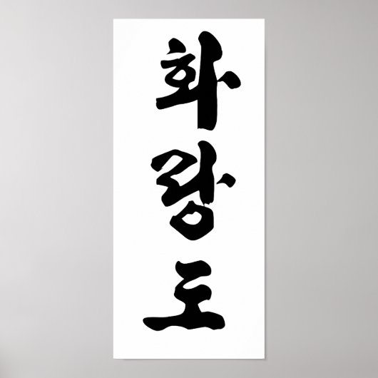 Hwa Rang Do Print (Voorkant)