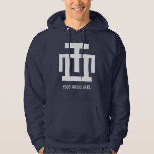 HWE MU DUA   Symbool van de kwaliteitscontrole van Hoodie