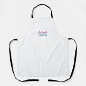 HWJ Black laced Apron Schort (Voorkant)