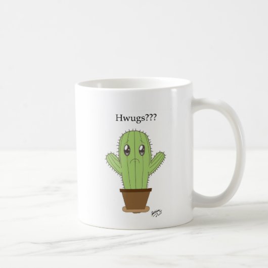 "Hwugs???" Cactus Koffiemok (Rechts)