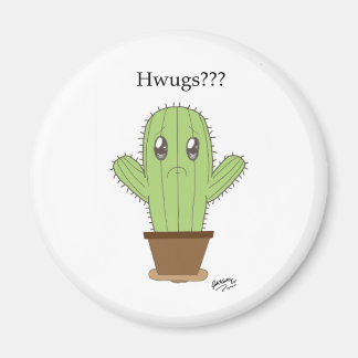 "Hwugs???" Cactus Magneet