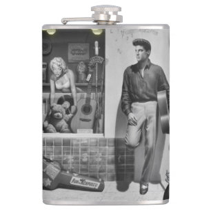 HWY 51 Silver 2 Heupfles