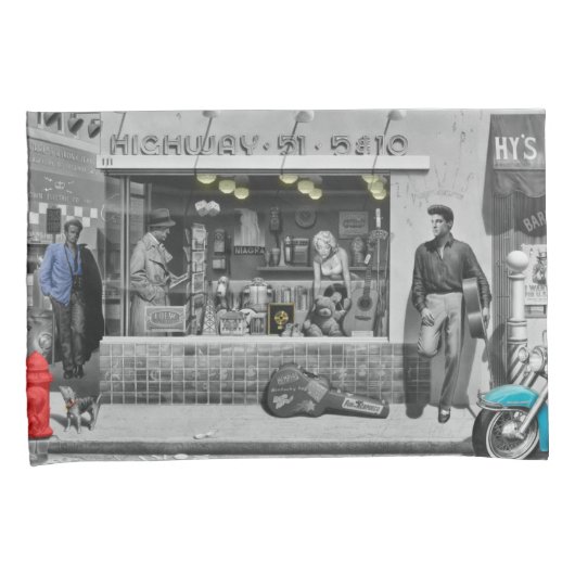 HWY 51 Silver 2 Kussensloop (Voorkant-Rechts)