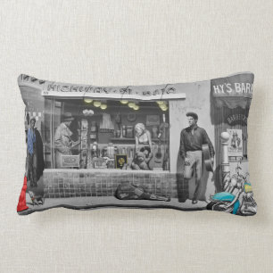 HWY 51 Silver Kussen