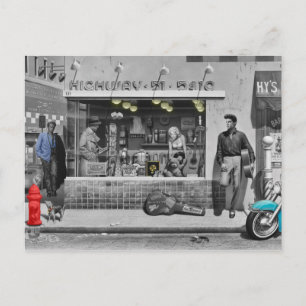 HWY 51 Zilver Briefkaart