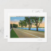 Hwy Route 5 Uitzicht Seneca Lake Briefkaart (Voorkant / Achterkant)