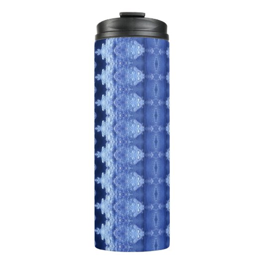 Hy Blue Ikat 2 Thermosbeker (Voorkant)