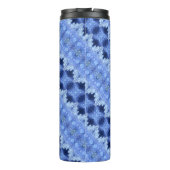 Hy Blue Ikat 8 Thermosbeker (Achterkant)