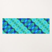 Hy Blue Ikat 9 x GL Yogamat (Voorkant (horizontaal))