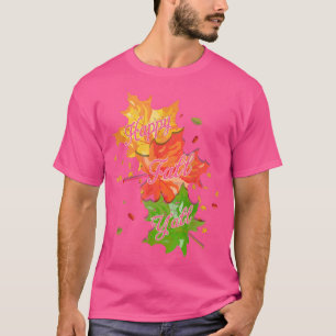 Hy Cute Herfst Happy Herfst Yall Autumn Leaves Cos T-shirt