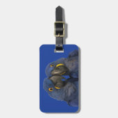 Hyacinne Macaw Parrot Rare Blue Bagagelabel (Voorkant verticaal)