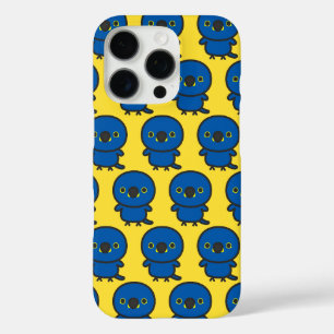 Hyacint ara iPhone 16 pro hoesje