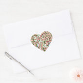 Hyacint - William Morris Design Hart Sticker (Envelop)