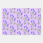 Hyacinth Easter Spring Floral Pattern Bulbs Gift Inpakpapier Vel (Voorkant 3)