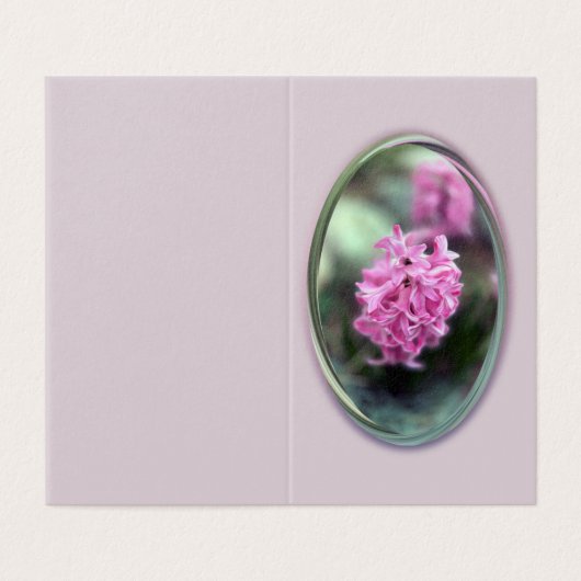 Hyacinth in spring (Outside Unfolded)