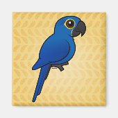 Hyacinth Macaw Magneet (Voorkant)