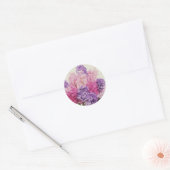 Hyacinth Ronde Sticker (Envelop)