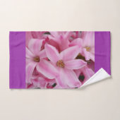 hyacinthe rose (Serviette à main)