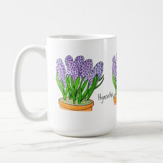 Hyacinths koffiemok (Links)