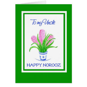 hyacinths Persian Nieuwjaar voor oom