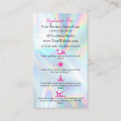 Hyaluron Pen Filler Nazorg-instructies Visitekaartje (Voorkant)