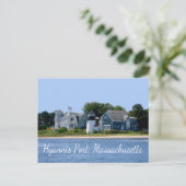 Hyannis Port Massachusetts, Cape Cod Briefkaart (Staand voorkant)