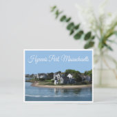 Hyannis Port Massachusetts, carte postale Cape Cod (Debout devant)