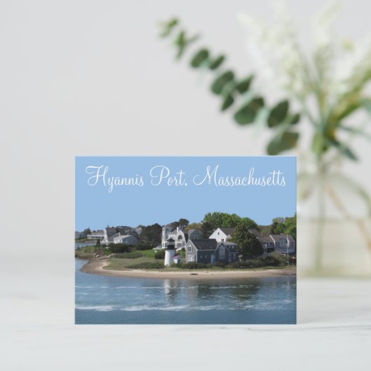 Hyannis Port Massachusetts, carte postale Cape Cod (Debout devant)