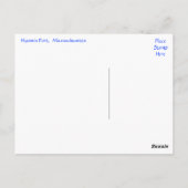 Hyannis Port Massachusetts, carte postale Cape Cod (Dos)